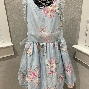 M & E girls dress